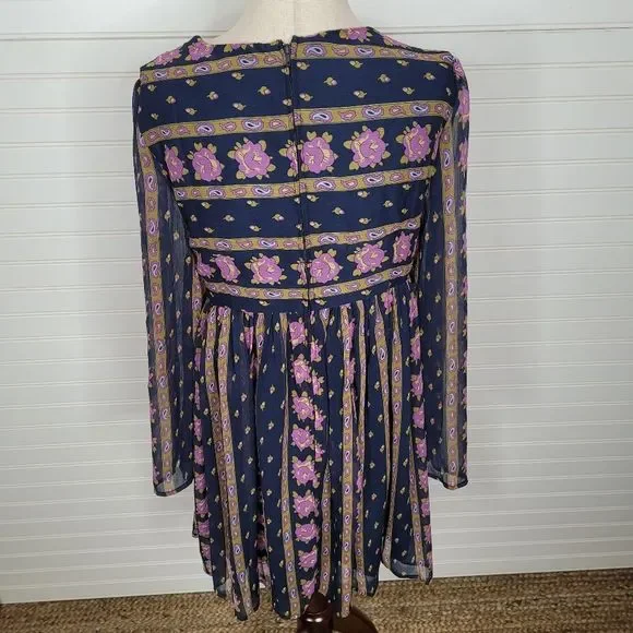 ModCloth Sweet Sixties Baby doll Dress 8 - Picture 6 of 10